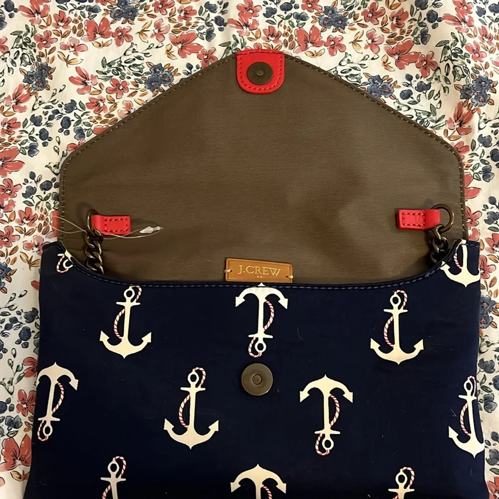J. Crew Anchor clutch - Picture 3 of 6